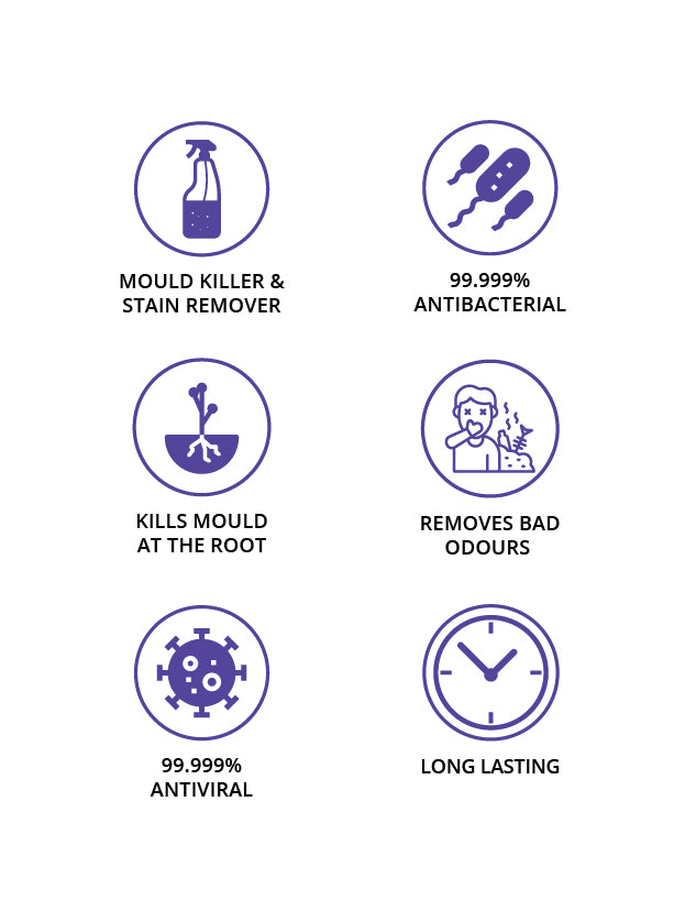 Protectus™ Mould Eradication Duo - Mould Killer & Stain Remover Pack