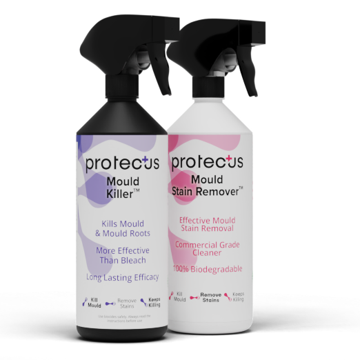Protectus™ Mould Eradication Duo - Mould Killer & Stain Remover Pack